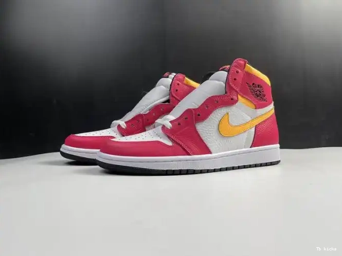 TBK High Jordan Red 1 555088-603 Air Fusion OGLight 0522